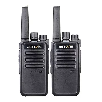 Retevis RT68 UHF Walkie Talkie 1200mAh VOX TOT 2 Way Radio For School/Church(2X) • $26.69