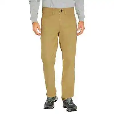 ORVIS Mens Tech Pants Water Resistant Stretch Fabric Brown/Tan Variety Sizes • $21.50