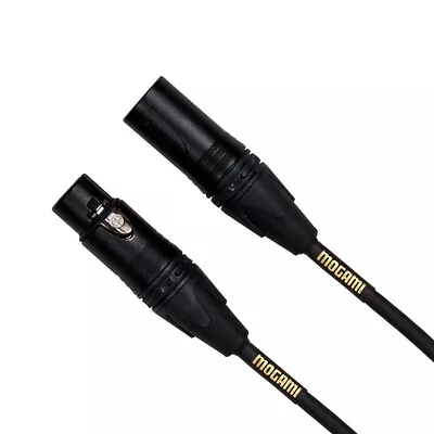 Mogami Gold Studio 03 XLR Male To XLR Female Quad Conductor Patch Cable 3 Ft • $53.95