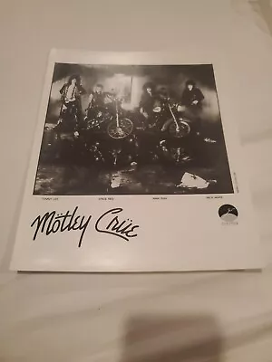 Motley Crue 1987 Promo Media Photo 8×10 Girls Girls Girls • $20