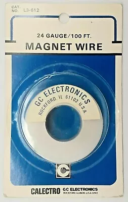 GC Electronics Magnet Wire L3-612 24 Gauge 100 Feet • $19.95