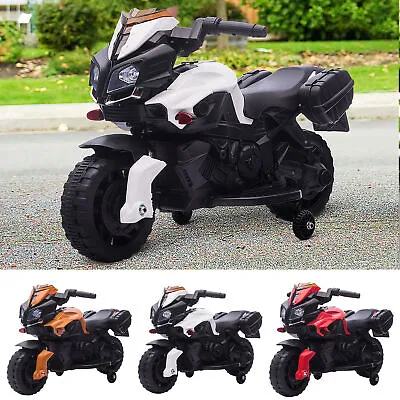 Kids 6V Electric Motorcycle Ride-On Toy W/ Lights Sound For 18 - 48 Months • £45.99