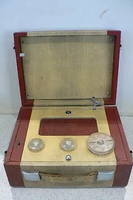 Vintage 1950s Pye Portable Valve Radio - Parts Or Display Or Refurb Project • $6.23
