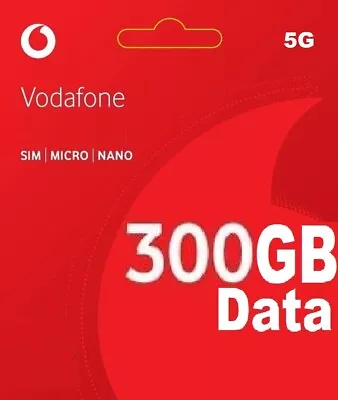 💥 300GB Unlimited Mobile Broadband Data SIM Card For Mobile Tab IPad Router PS4 • £5.31