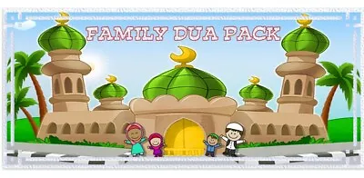 Islamic Muslim Dua Pray 19 Piece Stickers Child Eid Gift 4 Quls Leaving Home Etc • £6.99
