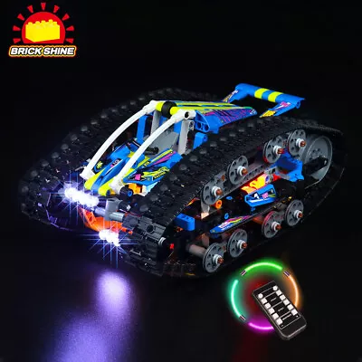 Brick Shine-GC Light Kit For Lego App-Controlled Transformation Vehicle 42140 • $54.34
