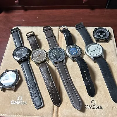 Lot Of Vintage Estate Fresh Watches In Decent Shape! Sold As Is! Cool! • $67