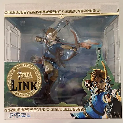 $99 • Buy The Legend Of Zelda: Breath Of The Wild - Link - 10” Pvc Painted Statue.