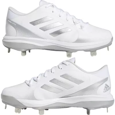 NEW Sz 7 Adidas PureHustle 2 Fast Pitch Softball Metal Cleats FY4387 Womens • $25