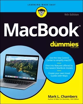 MacBook For Dummies 9781119775669 Mark L. Chambers - Free Tracked Delivery • $21.53