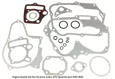 Gas Mini Pocket Bike Parts 52.4mm Cylinder Engine Gasket Set 110cc X18 X19 X22  • $10