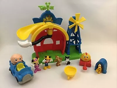 Mickey Mouse Clubhouse Fisher Price Mickey's Farm Playset Figures Animal Balls • $52.76