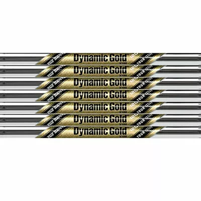 True Temper Dynamic Gold 120 Tour Issue X100 (X-Stiff) Shafts 4-PW .355 Taper • $333.99