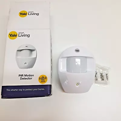 Yale EF-PIR Easy Fit Alarm Accessory PIR Motion Detector White Motion Activate • £9.99
