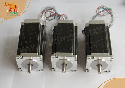 【US Ship 】3PCS Nema 23 Stepper Motor 428oz-in4.2A2ph1.8°CNC Engrave Wantai • $135