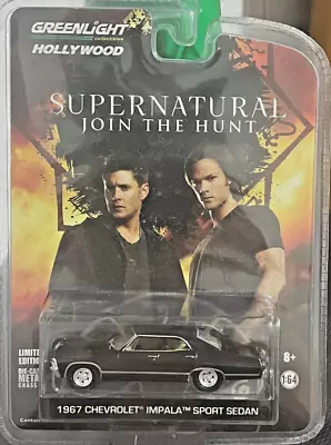 Greenlight Supernatural 1967 Chevy Impala *BLACK BABY **1/64* • $26