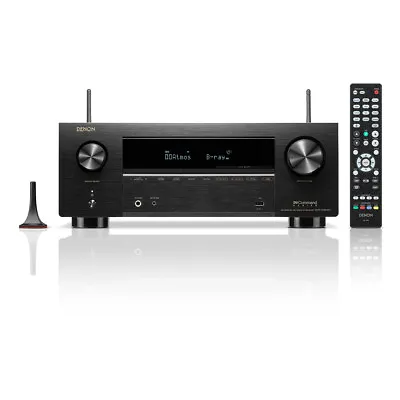 Denon AVR-X2800H 7.2 Channel 8K Receiver W/ Atmos & HEOS (Certified Refurbished) • $921.92