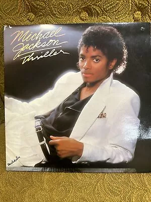 Michael Jackson - Thriller (1982 Lp) 1st Uk Press! Lyrics Inner! Excellent Vinyl • £1.20