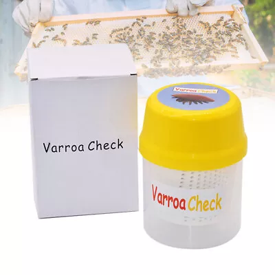 Varroa Shaker Varroa Check Accurate Counting Mite Measuring For Beekeeping NEW • $11.89