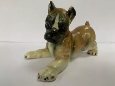 Vintage Cortendorf West German Ceramic Boxer Dog Puppy 2859 • £14.95
