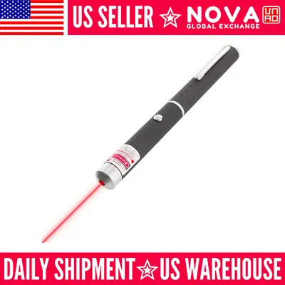 Red Laser Pointer 5mW High Power Pen Beam Light New USA • $4.79