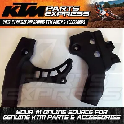 New Oem Ktm New Black Frame Protection Set Guards Sx Sxf Exc Xc Xcw Excg Mxc • $22.99