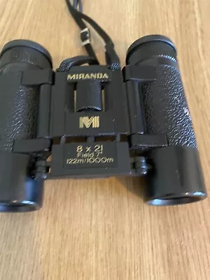 Miranda Elite 8x21 Field 7 Degree Compact Bird Watching Sport Binoculars • £7.49