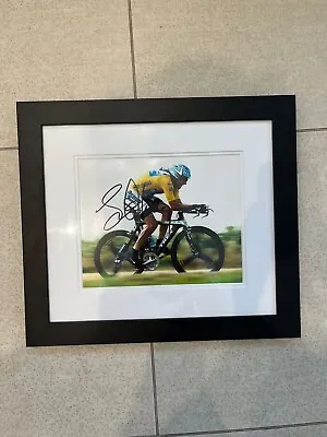 Lance Armstrong Hand Signed Framed Photo - C/w Coa & Proof Of Purchase - Cycling • £140