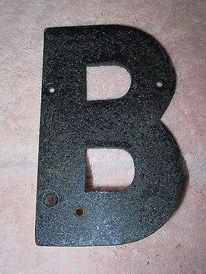 $5.99 • Buy  B  - Vintage 6  Tall Wooden Alphabet Sign Letters - Make Your Own Sign/Saying