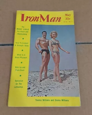 £5.99 • Buy Iron Man Vol 23 No 4 Bodybuilding Muscle Magazine Arnold Schwarzenegger Ironman