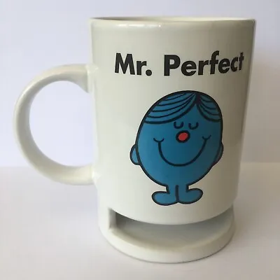 £5.50 • Buy Fab Mr Men Mr Perfect Mug With Biscuit Storage Compartment!