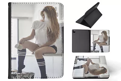 Case Cover For Apple Ipad|sexy Blonde Girl Sexy Socks • £27.86