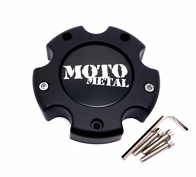 Moto Metal M-Black Center Cap 5.75 OD Closed For MO956 MO955 MO951 845L1451S2 • $32