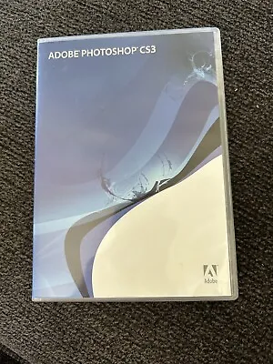 $25 • Buy Adobe Photoshop CS3 - Macintosh - Bonus Adobe Video Workshop Training W / Serial