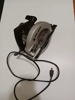 Black And Decker 2 1/3 HP Circular Saw 7359 120 V  Well Kept  Condition-USED • $29