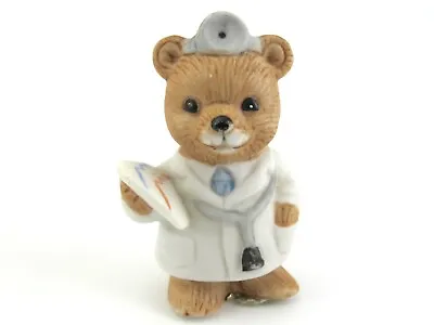 HOMCO Bear Small Figurine Porcelain Doctor Bear 8805 – 1996 Vintage  • $9.20