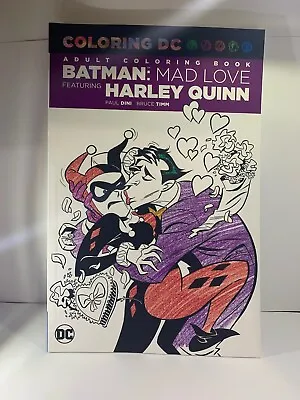 Coloring DC - Batman: Mad Love Featuring Harley Quinn (DC Comics May 2016) • $6