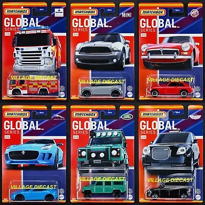 2021 Matchbox Global Series Mix 1 | 6 Vehicle Set | Scania | MGB GT | Land Rover • $9.99