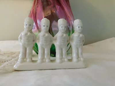 Vintage Four Chef Chefs Porcelain Figurine Holland  • $1