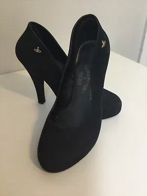 Vivienne Westwood Anglomania + Melissa Black High Heel Shoes Women Us8 • $75