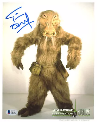 £82.20 • Buy TIM DRY SIGNED AUTOGRAPHED 8x10 PHOTO J'QUILLE STAR WARS OPX RARE BECKETT BAS