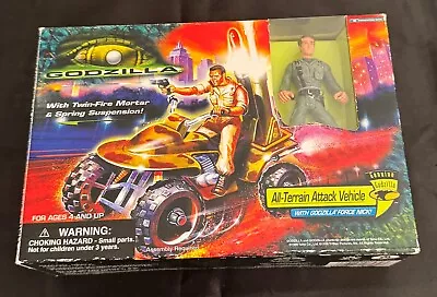 Godzilla All Terrain Attack Vehicle  Nick 1998 Trendmasters  #08572 • $99.99