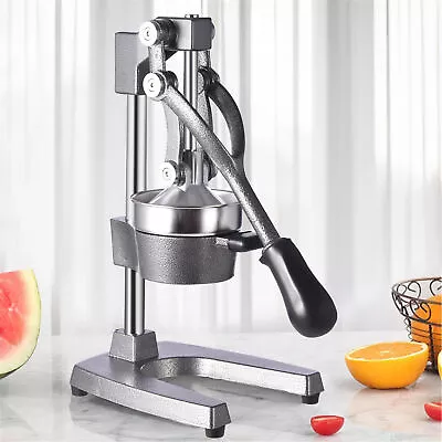 Hand Press Juicer Manual Fruit Juicer Juice Squeezer Machine Citrus Orange Lemon • £34.99