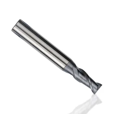 Solid Carbide End Mill 2 Flute Slot Drill HRC55 6 To 10mm Altin Coated UK Stock • £10.12