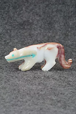 Mountain Lion Zuni Fetish Carving - Andres Quandelacy • $165