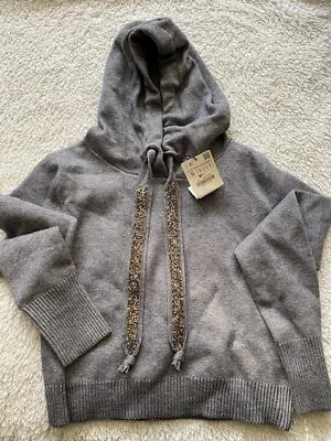 Zara Clothing Knit Cropped Hoodie - NEW With Tag Size S • $55