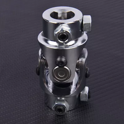 NEW STEERING UNIVERSAL UNI U-JOINT 3/4  DD To 3/4  DD DOUBLE D STEEL FOR HOTROD  • $36.99