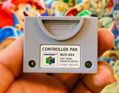 Official OEM Genuine Authentic Nintendo 64 N64 Controller Pak Memory Card NUS004 • $12.99