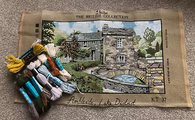 Anchor ‘Ambleside Lake District’ Tapestry Kit With Some Wool • £5