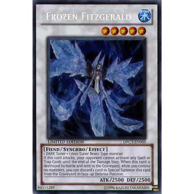 Fozen Fitzgerald DPCT-EN005 Yu-Gi-Oh! Card Secret Rare Limited Edition • £1.95